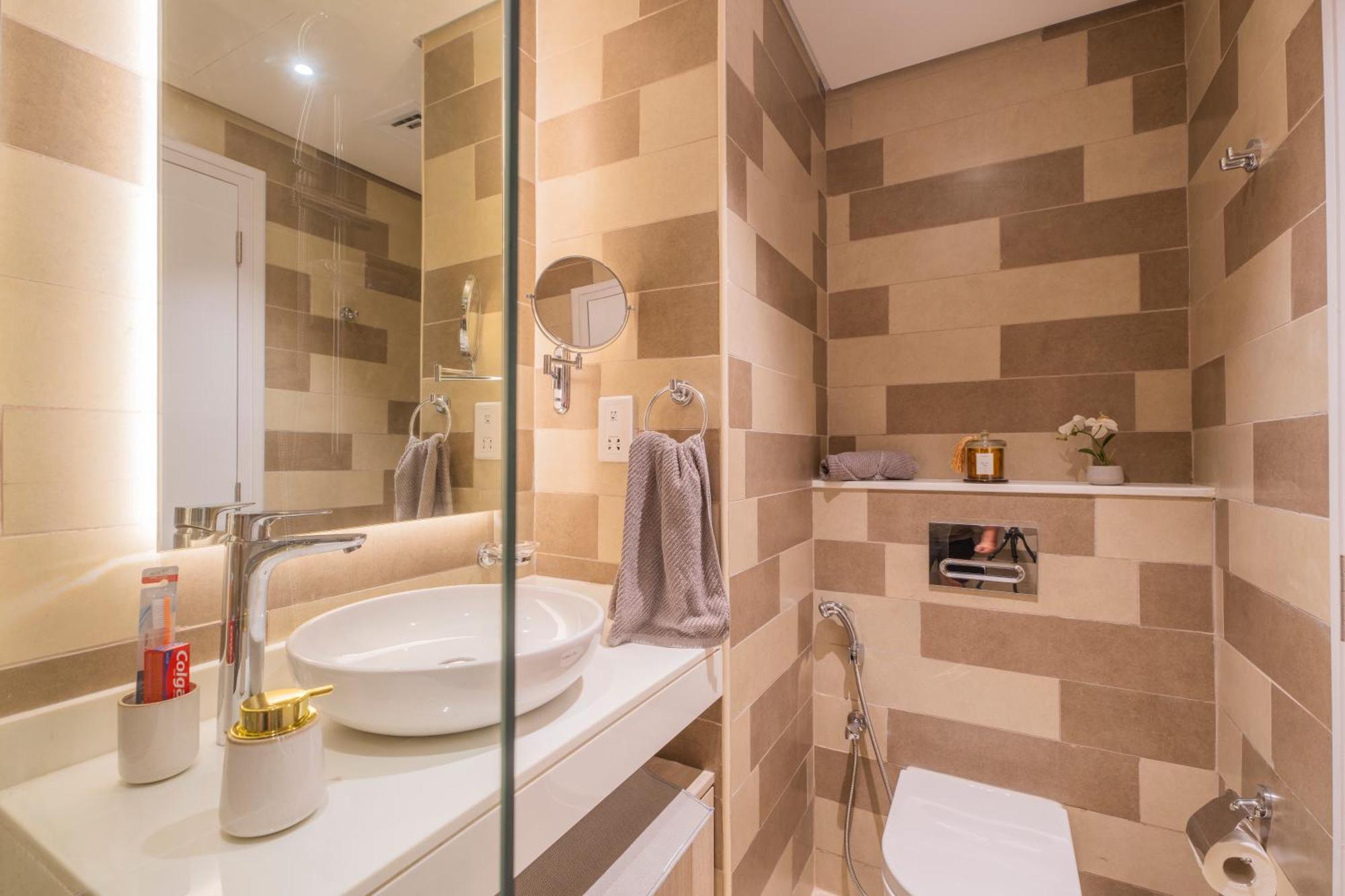Studio With Pool And Private Beach Access On Palm Jumeirah Dubái Exterior foto