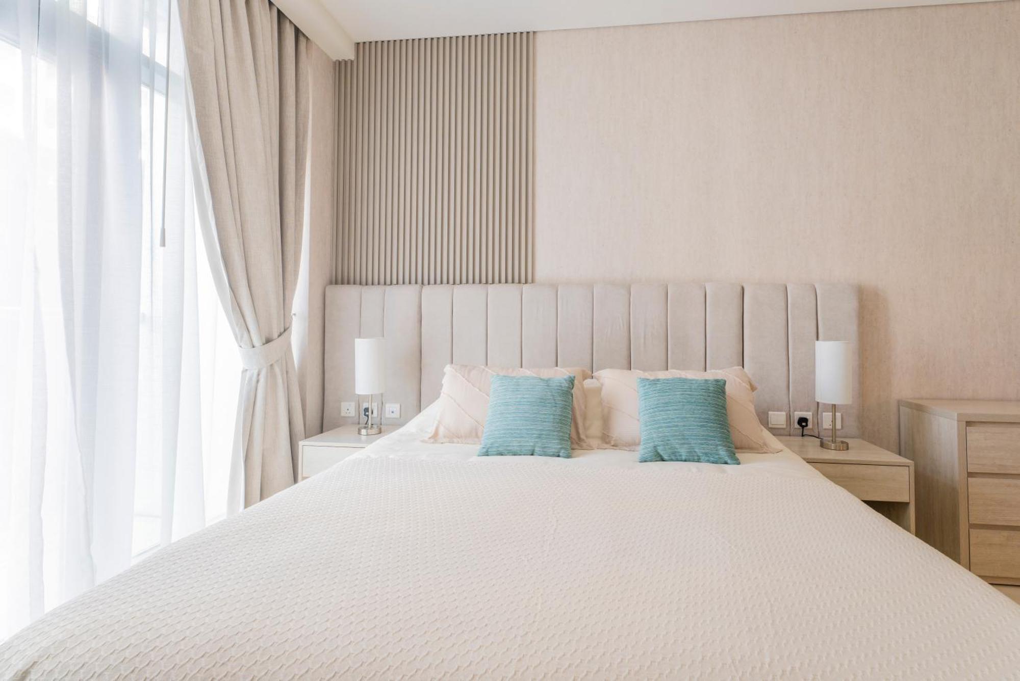 Studio With Pool And Private Beach Access On Palm Jumeirah Dubái Exterior foto
