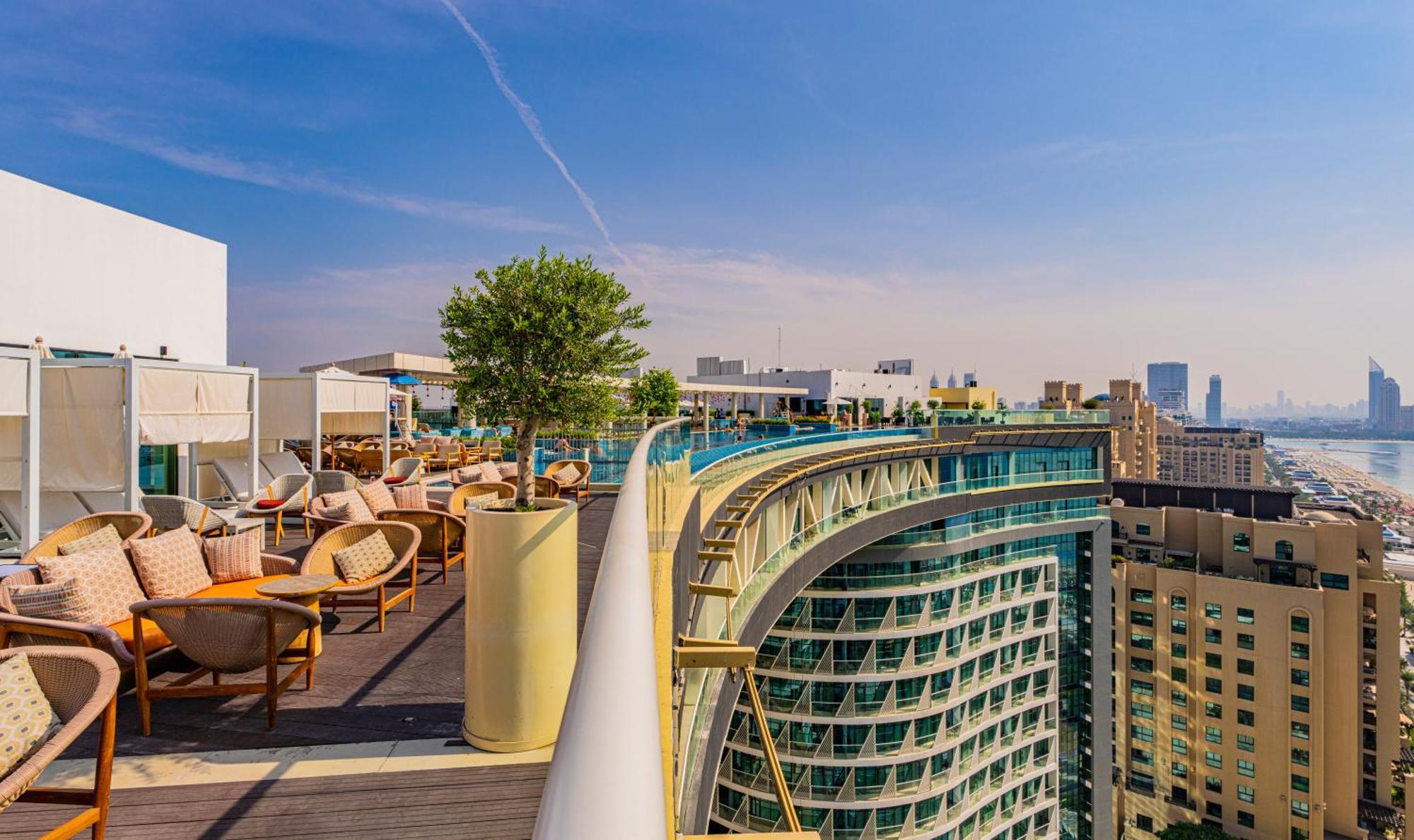 Studio With Pool And Private Beach Access On Palm Jumeirah Dubái Exterior foto