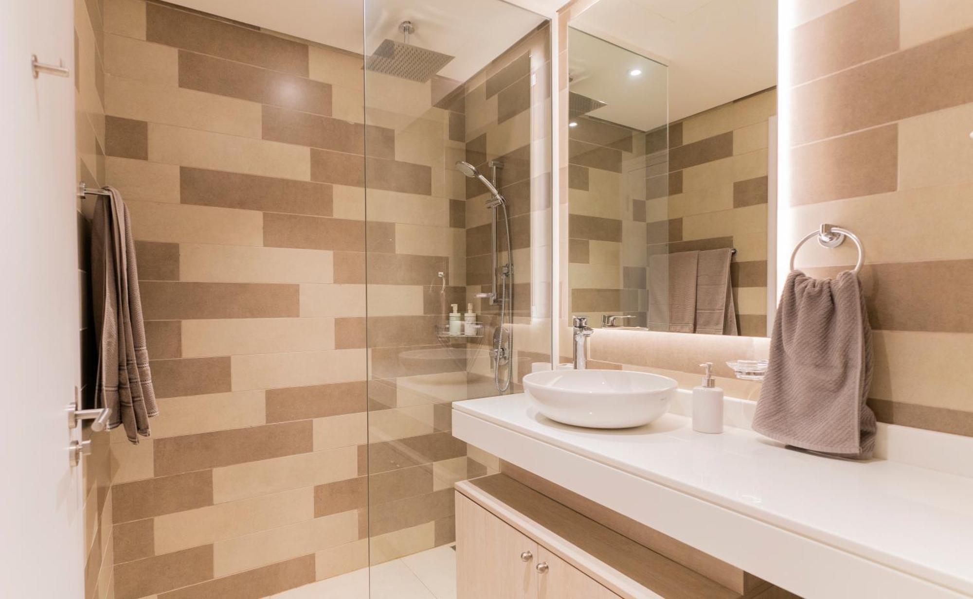 Studio With Pool And Private Beach Access On Palm Jumeirah Dubái Exterior foto